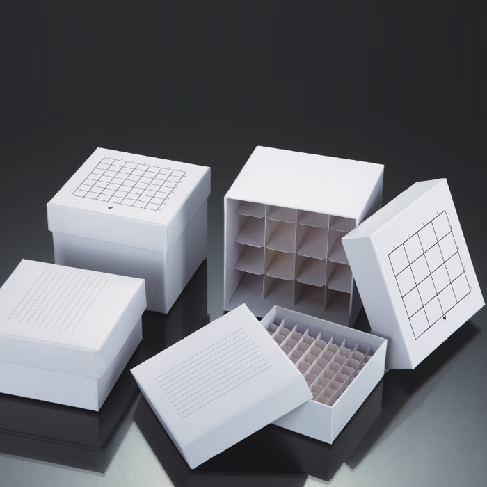 Freezing Cardboard Storage Box, Preassembled Compartments