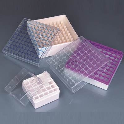 Cryovial Storage Boxes for 1ml And 2ml Tubes, Polycarbonate
